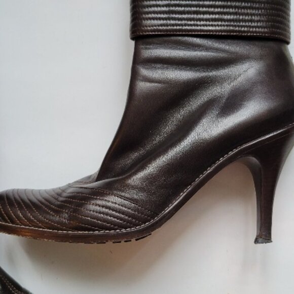 L'AUTRE CHOSE LEATHER WOMEN BOOT SIZE 38 1/2" USED - Picture 6 of 16